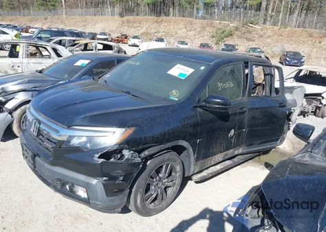 2018 Honda Ridgeline Sport из США, поврежденный, VIN 5FPYK3F13JB004309